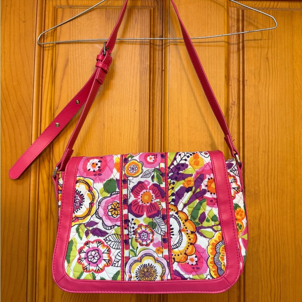 Vera Bradley Pink Floral Shoulder Bag